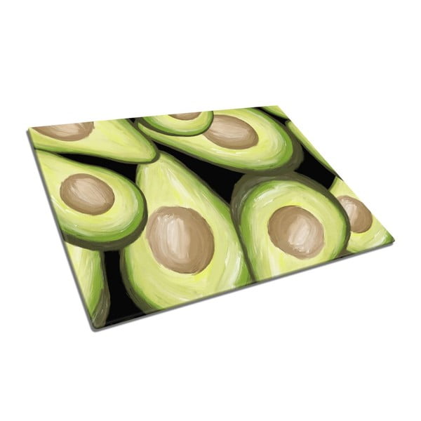 Szklana deska do krojenia Insigne Avocado