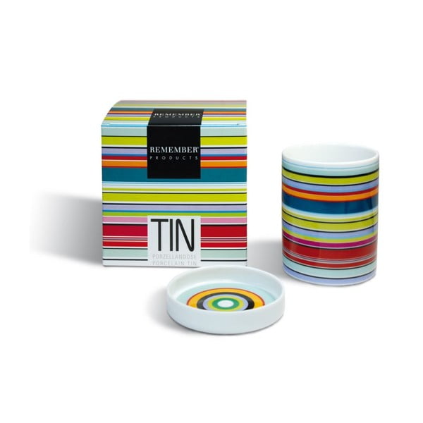 Pojemnik porcelanowy Remember Colour Stripes-image-2