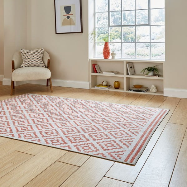 Pomarańczowy dywan odpowiedni do prania 152x230 cm Coral Orange – Think Rugs-image-2