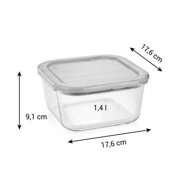 Szklany pojemnik na żywność Online – Tescoma-image-1