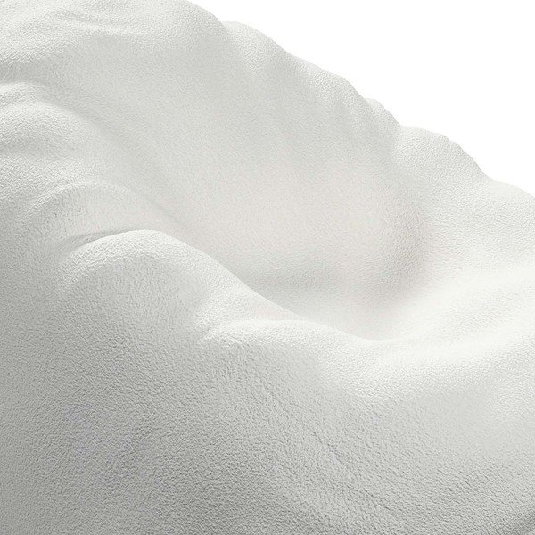 Biały worek do siedzenia Boucle – Yellow Tipi-image-1