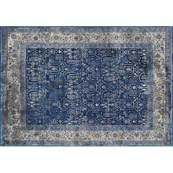 Niebiesko-szary dywan Floorita Tabriz, 160x230 cm-image-1