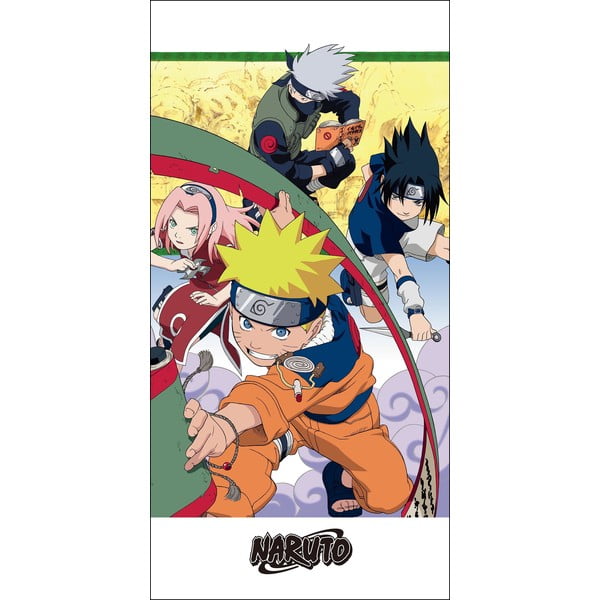 Bawełniany ręcznik dziecięcy 70x140 cm Naruto – Jerry Fabrics