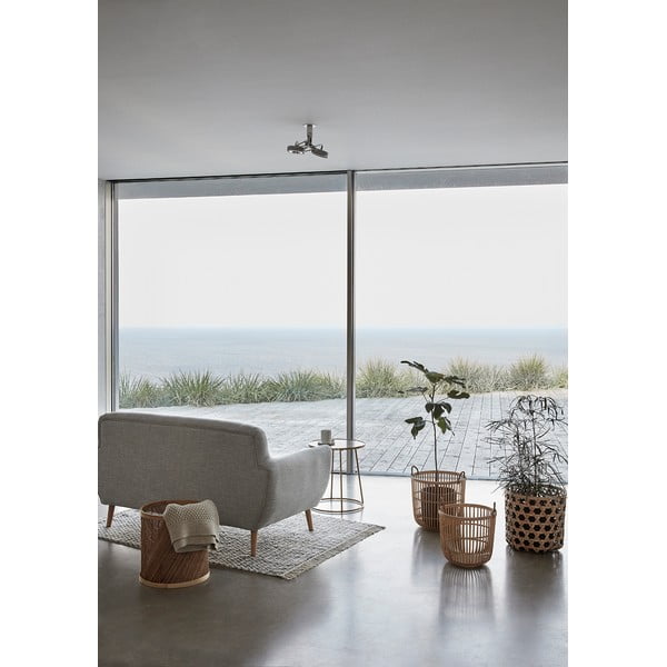 Zestaw 2 bambusowych koszyków Hübsch Tareo-image-1