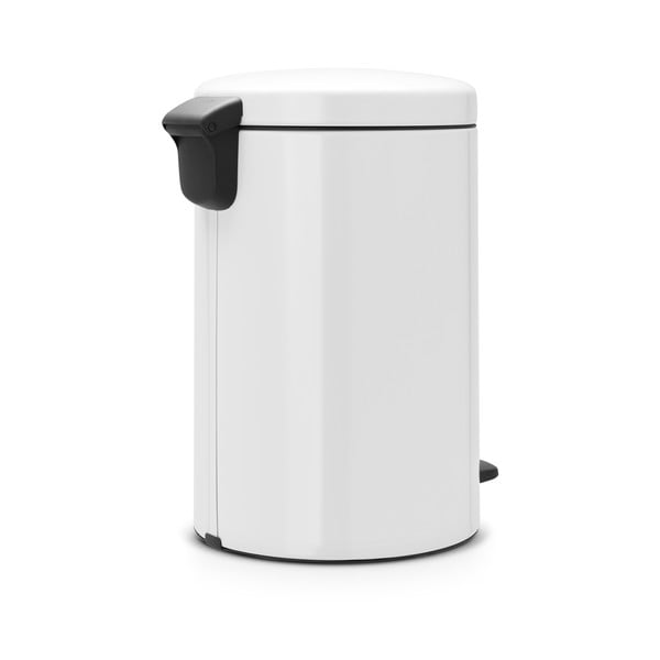 Biały stalowy kosz na śmieci z pedałem 20 l NewIcon – Brabantia-image-4