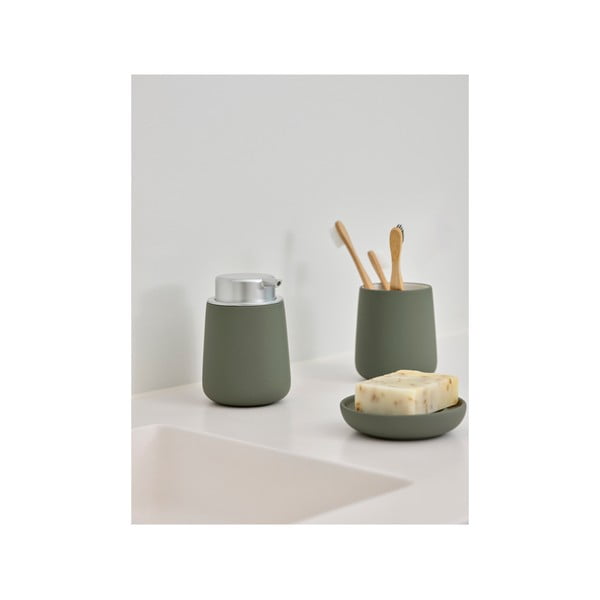 Zielona porcelanowa mydelniczka Nova – Zone-image-2