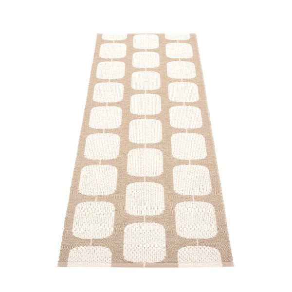 Beżowo-kremowy chodnik odpowiedni na zewnątrz 70x200 cm Sten Light Nougat – Pappelina