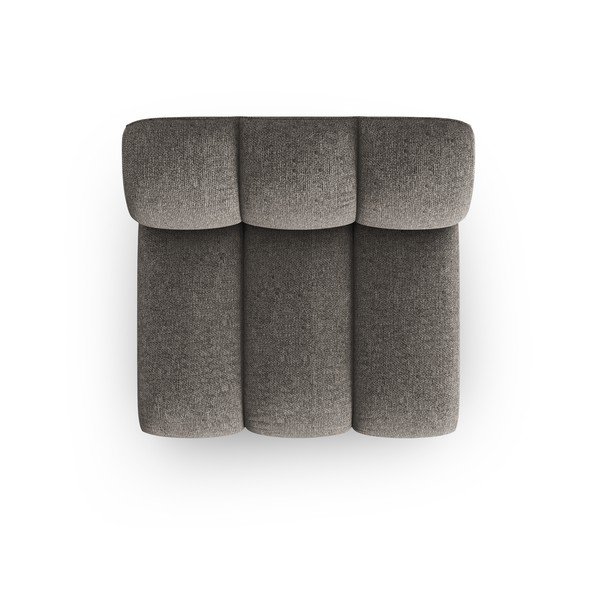 Ciemnoszary moduł sofy (moduł środkowy) Lupine – Micadoni Home-image-2