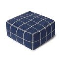Ciemnoniebieski puf Geo Block – Lorena Canals