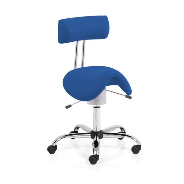Krzesło biurowe Ergo Flex, niebieskie