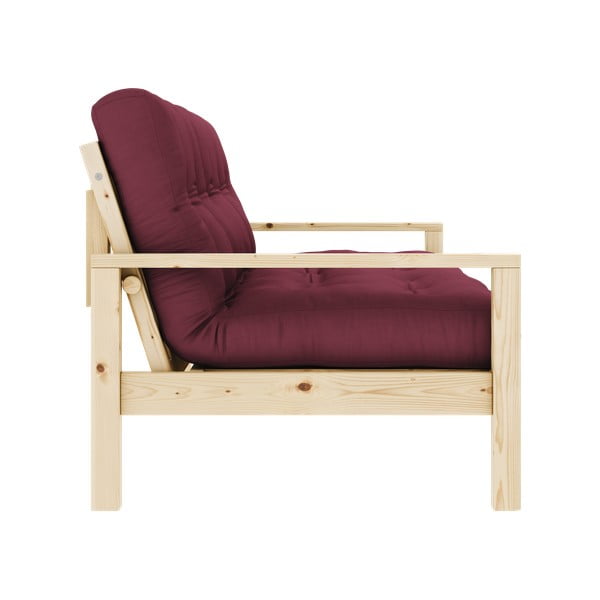 Bordowa rozkładana sofa 205 cm Knob – Karup Design-image-4
