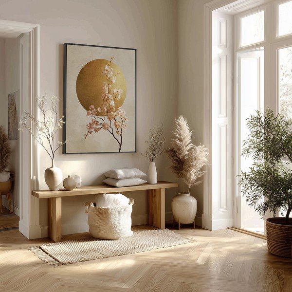 Obraz drukowany z ramą w zestawie 60x80 cm Cherry Blossoms – Styler-image-2