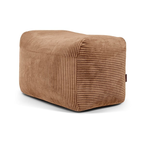 Brązowy sztruksowy worek do siedzenia Plus 70 Lounge – SLOWDOWN