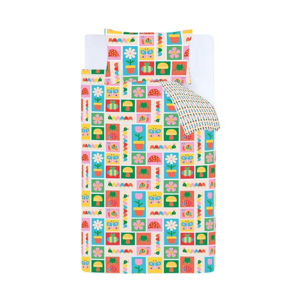 Pościel dziecięca dwuosobowa 200x200 cm Curious Caterpillar – Catherine Lansfield