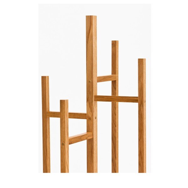 Stojący wieszak drewniany Woodman Eigen-image-3