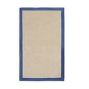 Niebiesko-beżowy bawełniany dywan 90x150 cm Nalim – Kave Home