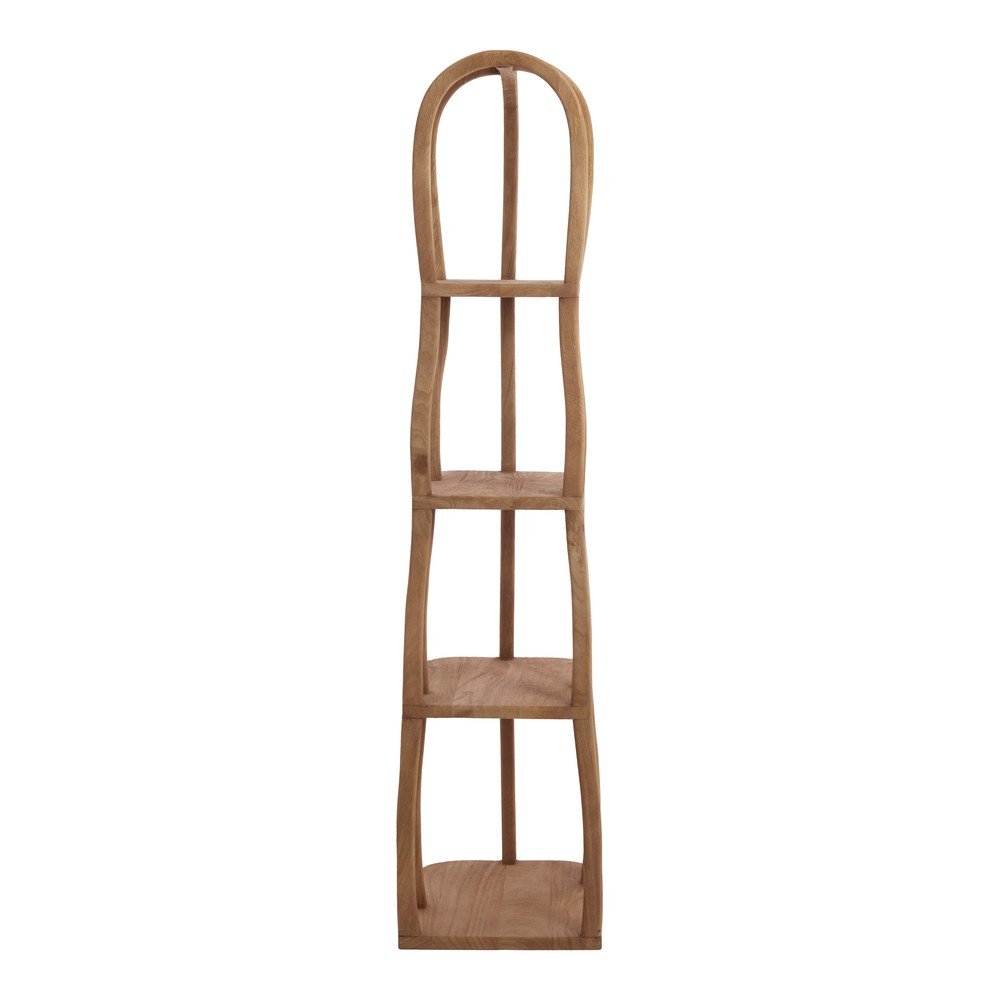 Regał z litego drewna mango w naturalnym kolorze 53x175x40 cm Lowe – Light & Living (zdjęcie 4)
