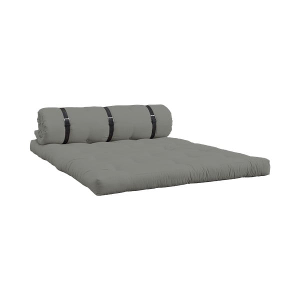 Sofa rozkładana ze skórzanym paskiem Karup Design Buckle Up Grey-image-4