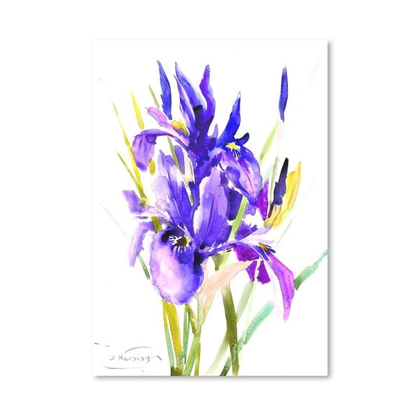 Plakat Irises (projekt Suren Nersisyan)