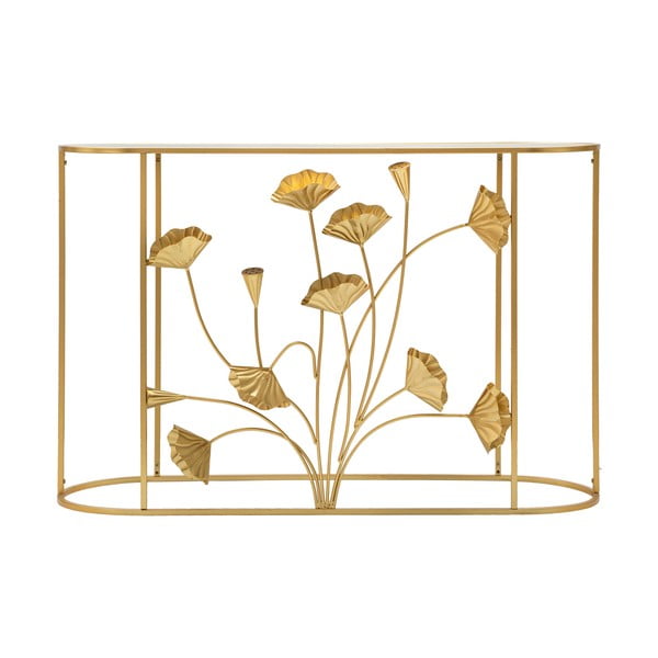 Konsola w kolorze złota 40x120 cm Flow – Mauro Ferretti-image-4