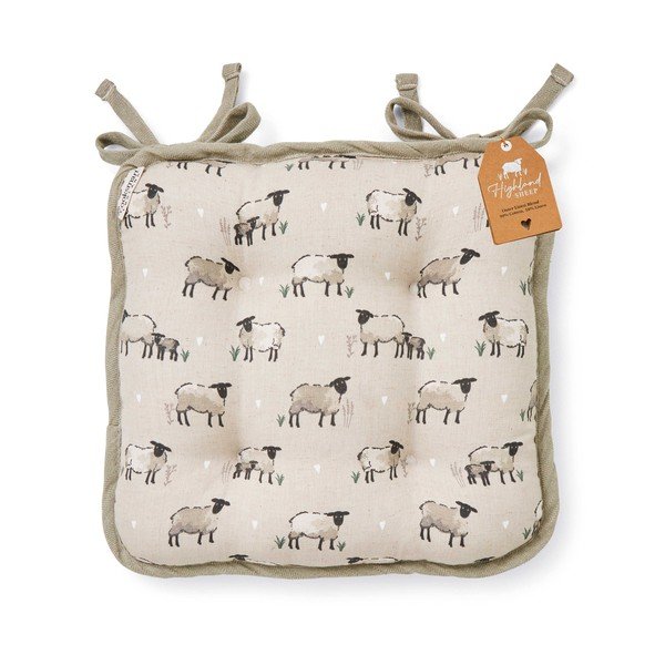 Poduszka do siedzenia 34x36 cm Highland Sheep – Cooksmart ®-image-3