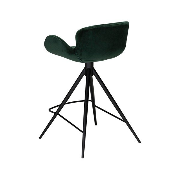 Ciemnozielony hoker DAN–FORM Denmark Gaia Velvet, wys. 87 cm-image-2