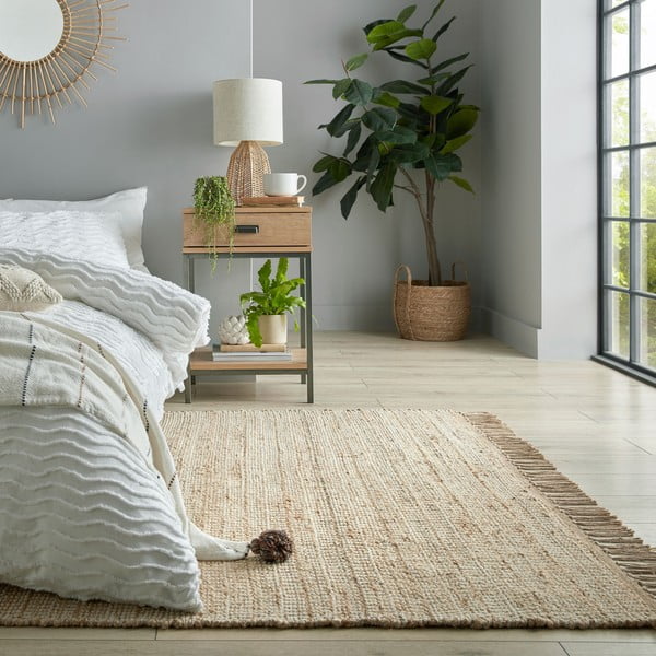 Naturalny dywan 60x110 cm Levi – Flair Rugs-image-1