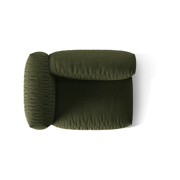 Zielony moduł sofy (lewostronny) Martina – Micadoni Home-image-3