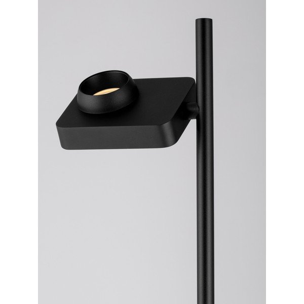 Czarna aluminiowa lampa stojąca LED z elastyczną konstrukcją/ze ściemniaczem (wysokość 131 cm) Kedros – Nova Luce-image-3