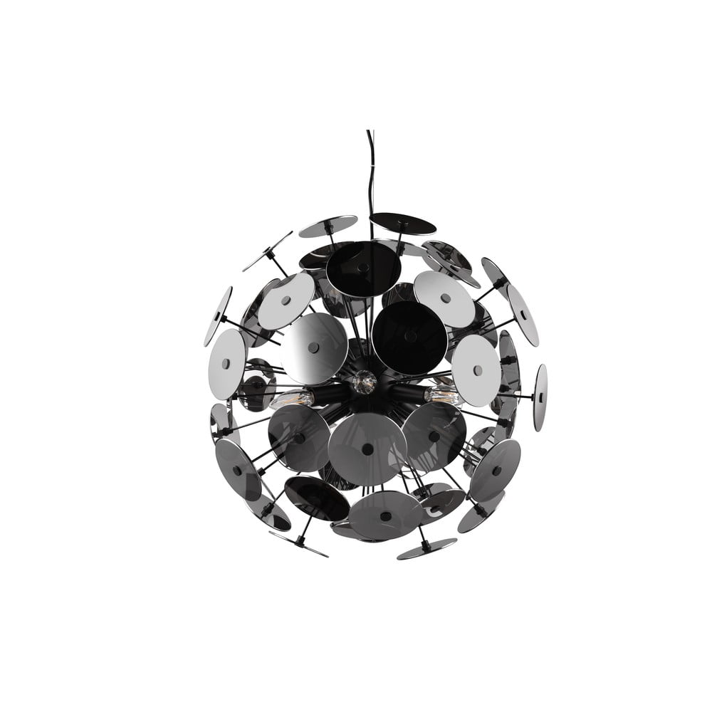 Lampa wisząca w kolorze matowej czerni Discalgo – Trio (zdjęcie 7)