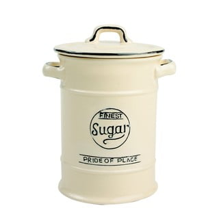 Kremowy pojemnik ceramiczny na cukier T&G Woodware Pride Of Place