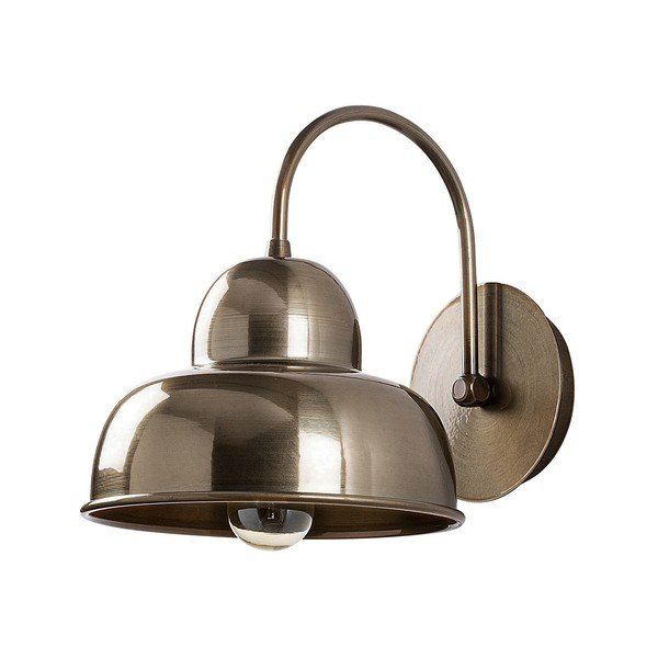 Kinkiet w kolorze mosiądzu ø 20 cm Multan – Opviq lights