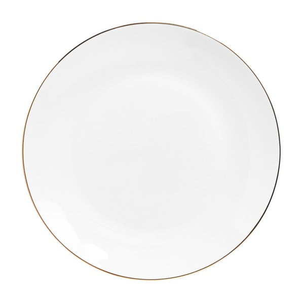 Biały talerz porelanowy Butlers Golden Age, ⌀ 20 cm