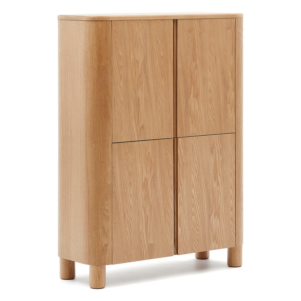Szafka w dekorze jesionu w naturalnym kolorze 100x134x40 cm Salaya – Kave Home (zdjęcie 3)