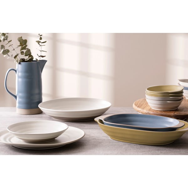 Kamionkowe naczynia do zapiekania zestaw 2 szt. 14x21 cm Clyde – Ladelle-image-1