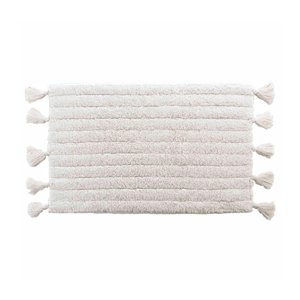 Biały dywanik łazienkowy 50x80 cm Minatis – douceur d'intérieur