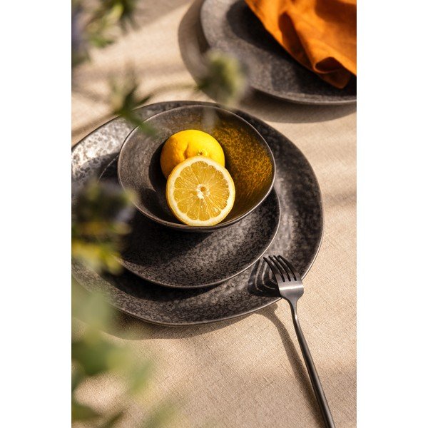 Kamionkowy zestaw talerzy 18 szt. Dark Moon – Bonami Selection-image-3