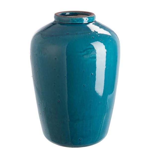 Niebieski wazon ceramiczny J-Line Ceram