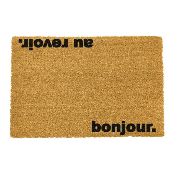 Wycieraczka Artsy Doormats Bonjour Au Revoir, 40x60 cm