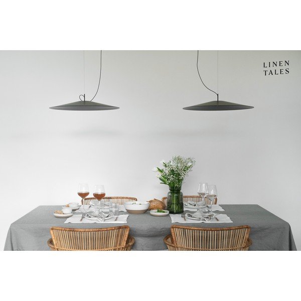 Biała lniana mata stołowa Linen Tales, 35x45 cm-image-4