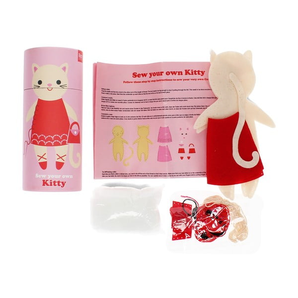 Zestaw kreatywny Sew Your Own Cat – Rex London