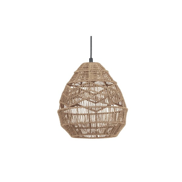 Lampa wisząca z kloszem plecionki papierowej ø 25 cm Adelaide – WOOOD