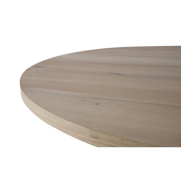 Okrągły stół z czarnymi nogami Canett Maison, ø 120 cm-image-2