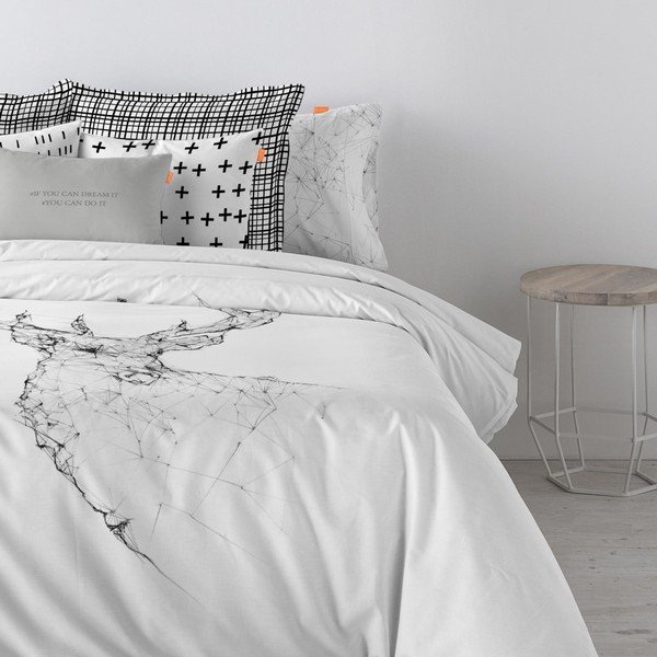 Bawełniana poszwa na kołdrę Blanc Hill, 200x200 cm-image-2