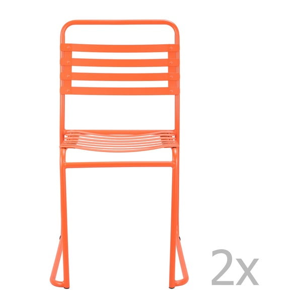 Pomarańczowe krzesło Red Cartel Park