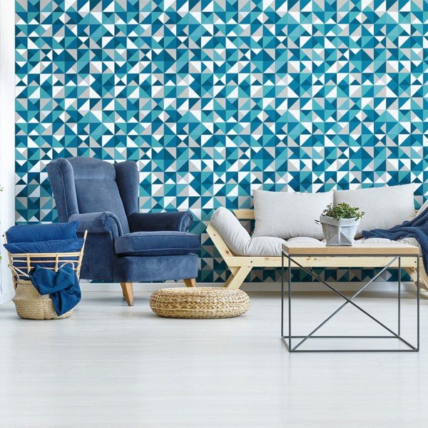 Naklejka ścienna Ambiance Wall Decal Scandinavian Bergen, 40x40 cm-image-1