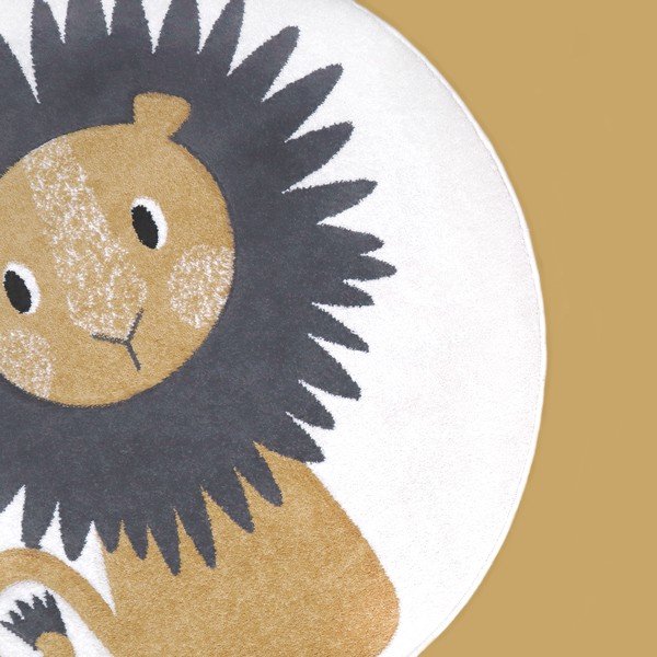 Dywan dziecięcy Nattiot Jaggo, ø 120 cm-image-1