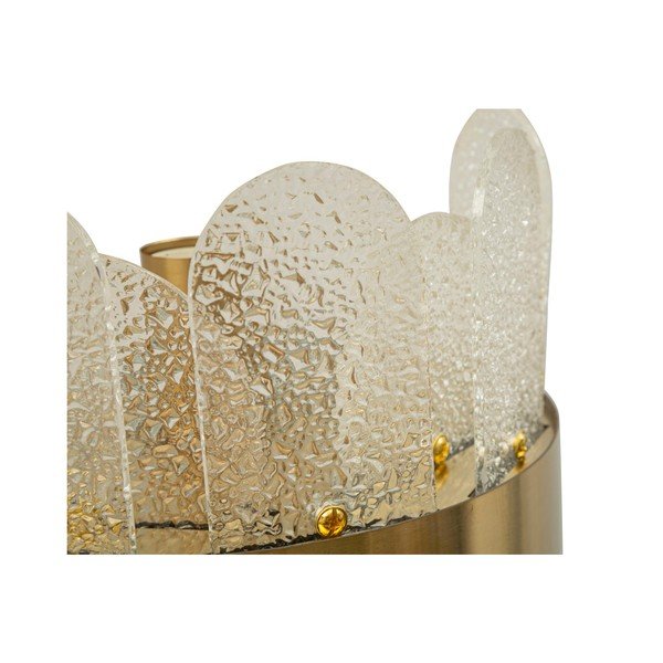 Szklany kinkiet w kolorze złota Gris – Mauro Ferretti-image-2