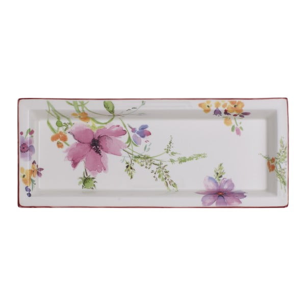Porcelanowy półmisek z motywem kwiatów Villeroy & Boch Mariefleur Gifts