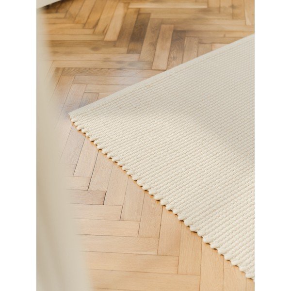 Beżowy wełniany dywan tkany ręcznie 200x300 cm Talo – noo.ma-image-4